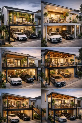 Mezannine Teras Rumah Keren di Bsd